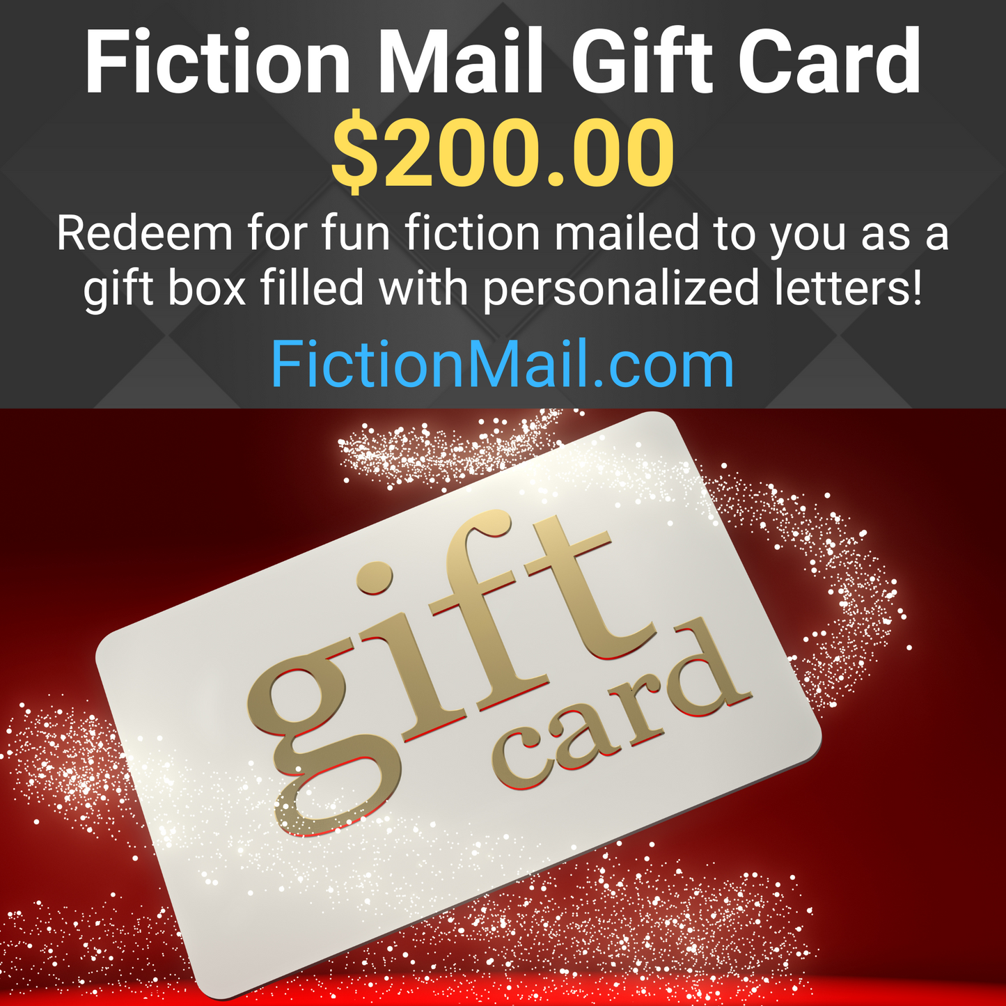 Fiction Mail Gift Cards