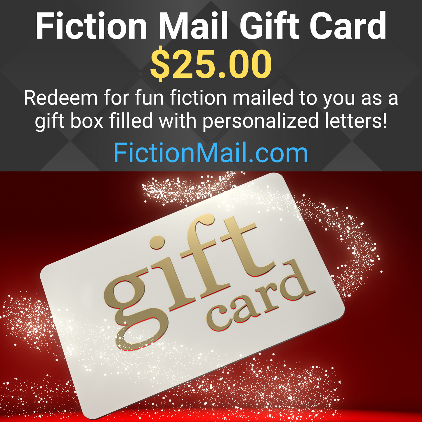 Fiction Mail Gift Cards