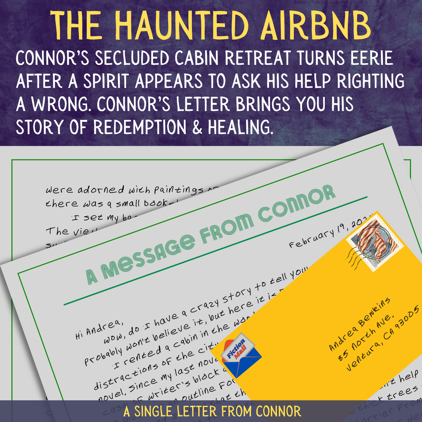 Haunted Airbnb Fiction Mail Single