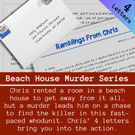 The Beach House Murder Series of Fiction Mail