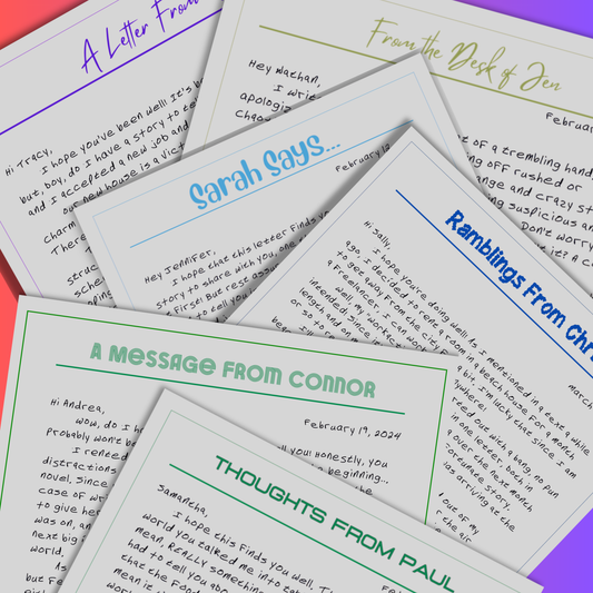 Fiction Mail: Personalized Fiction Mailed to You as Letters!