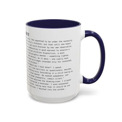 Fiction Coffee Mugs | Wuthering Heights Mug | Classic Opening Passage | Book Lover Gift