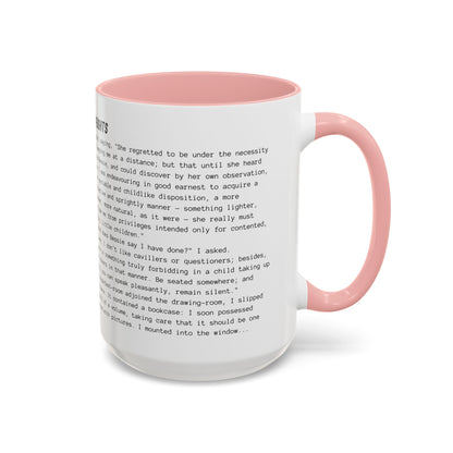 Fiction Coffee Mugs | Wuthering Heights Mug | Classic Opening Passage | Book Lover Gift