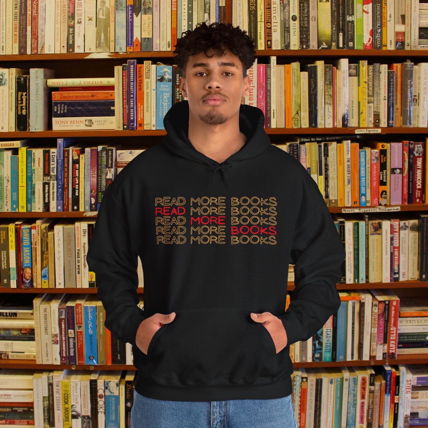 Hoodies for readers - Read More Books