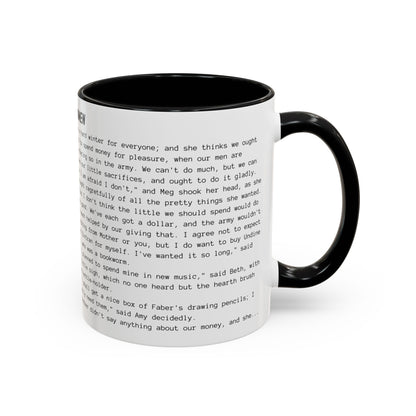 Fiction Coffee Mugs | Little Women Mug | Classic Opening Passage | Book Lover Gift