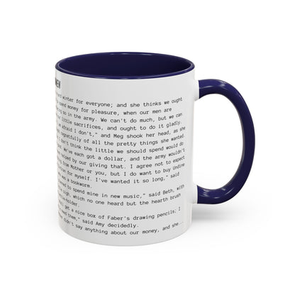 Fiction Coffee Mugs | Little Women Mug | Classic Opening Passage | Book Lover Gift