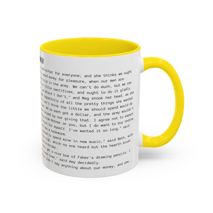 Fiction Coffee Mugs | Little Women Mug | Classic Opening Passage | Book Lover Gift