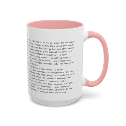 Fiction Coffee Mugs | Jane Eyre Mug | Classic Opening Passage | Book Lover Gift