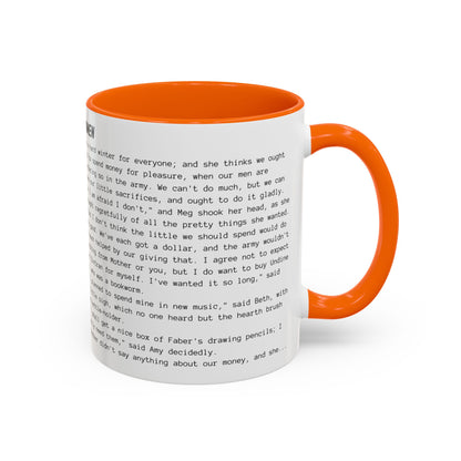 Fiction Coffee Mugs | Little Women Mug | Classic Opening Passage | Book Lover Gift