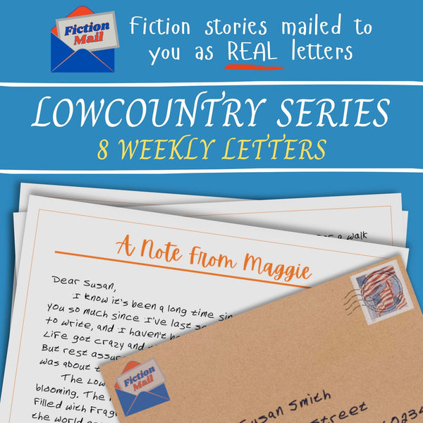 Lowcountry personalized letter series by Fiction Mail