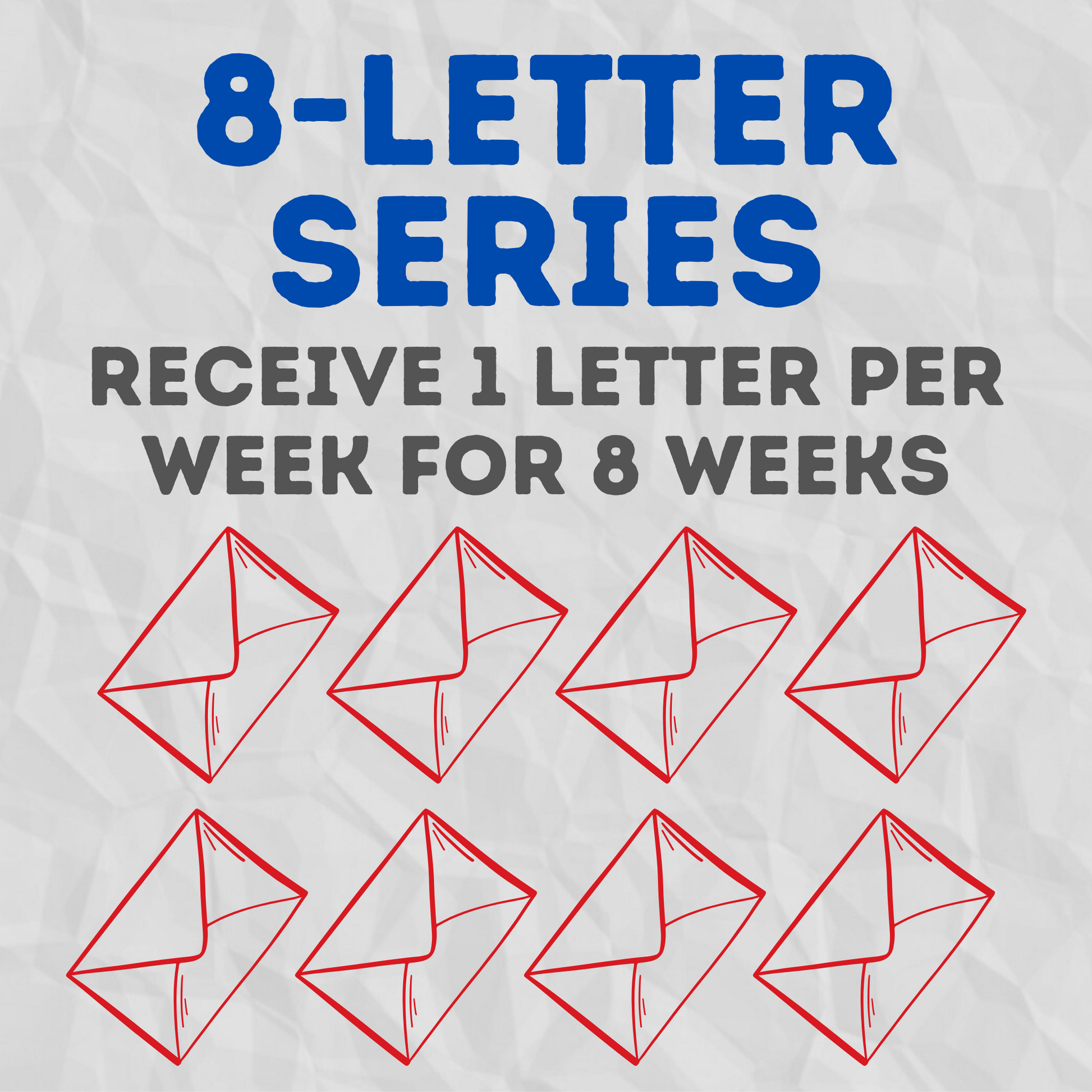 Fiction Mail 8-Letter Series - get one weekly letter over two months from a fictional friend who has an amazing story to tell you.
