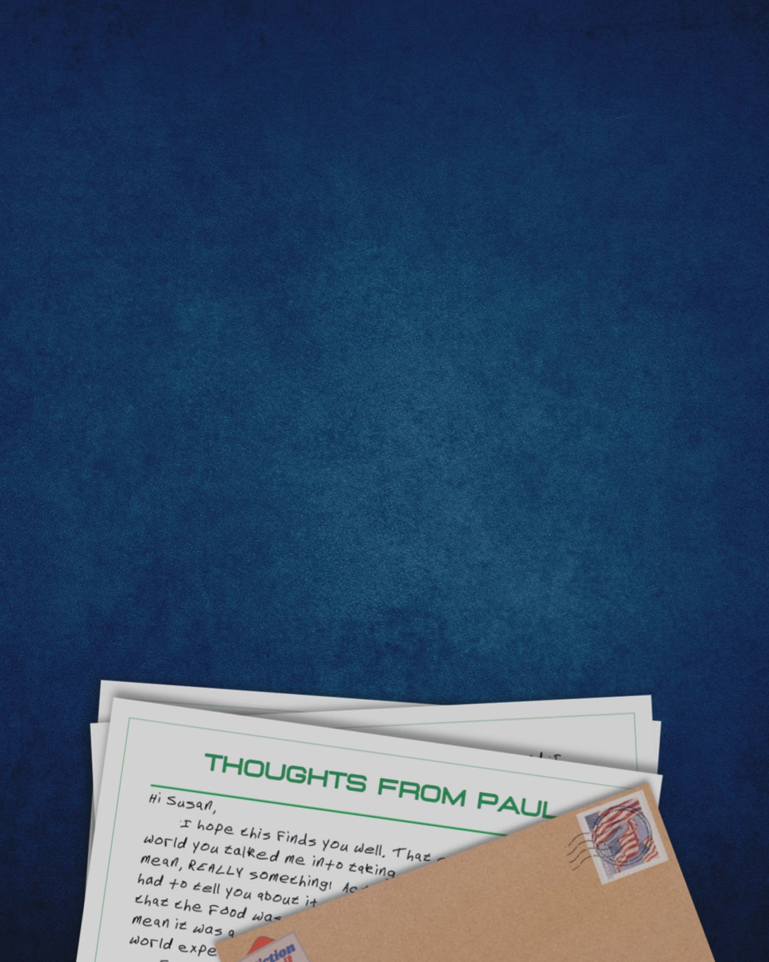 Phantom Cruise Fiction Mail Letters