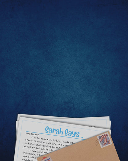 Scavenger Hunt Fiction Mail Letters