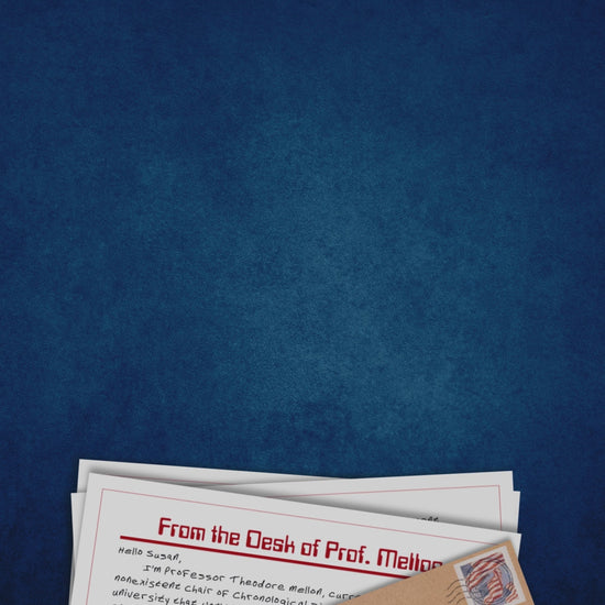 Time Traveler Fiction Mail Letters