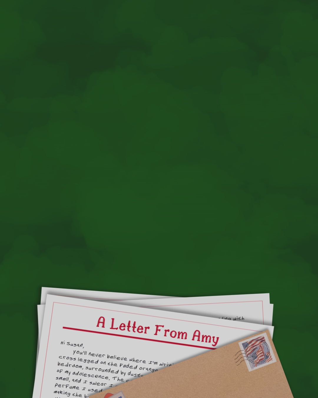 1980s Fiction Mail Nostalgia Letters