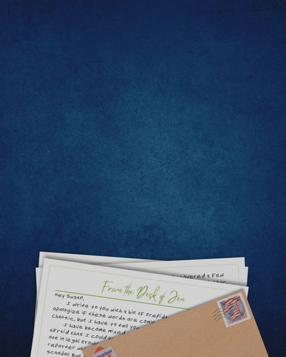 Seeking Justice Fiction Mail Letters