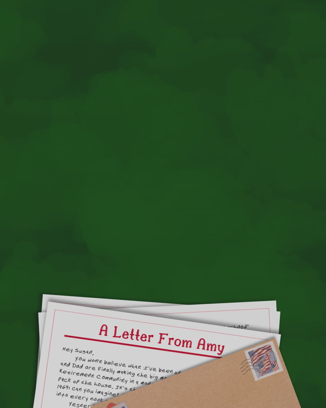 1970s Fiction Mail Nostalgia Letters